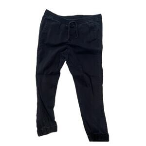 George Black Chino Cargo Joggers Mens L